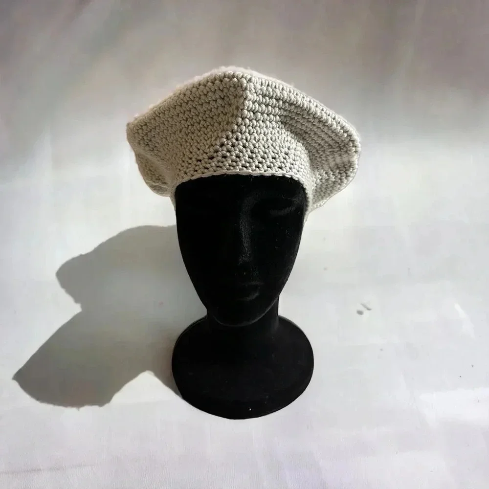 NEW I Crochet Ladies Cotton Beret